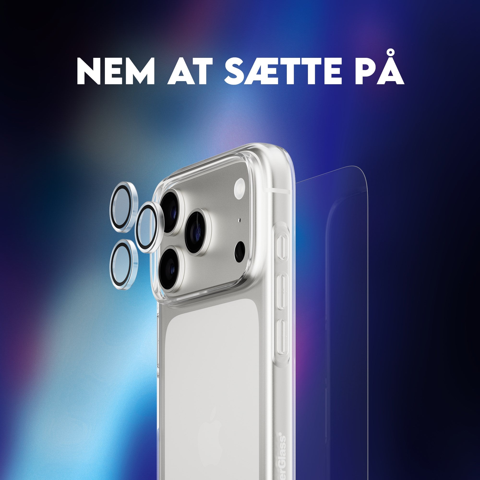 SAFE. | CARE™ by PanzerGlass® 3-in-1 Combo Pakke iPhone 17 Pro